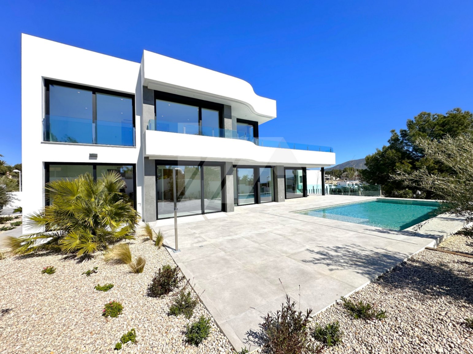 Exclusive modern villa with views of the Mediterranean, Cap d'Or and Moraira, Costa Blanca.