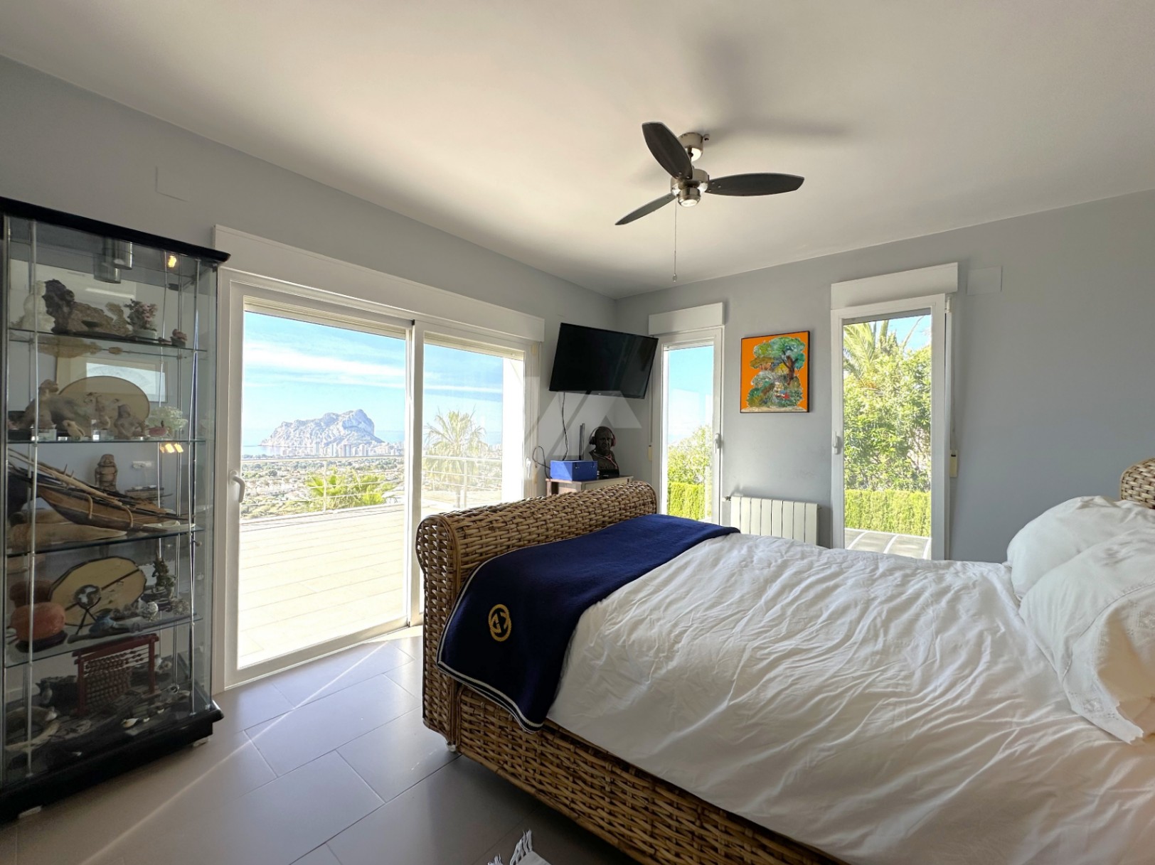 Luxury villa with panoramic views in Calpe, Costa Blanca.