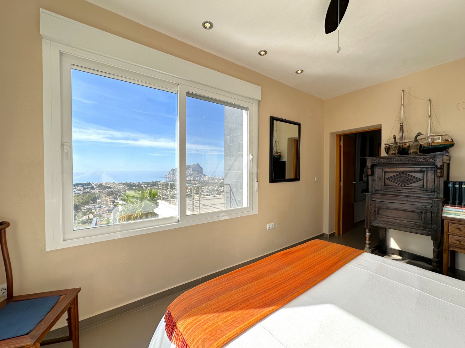 Luxury villa with panoramic views in Calpe, Costa Blanca.