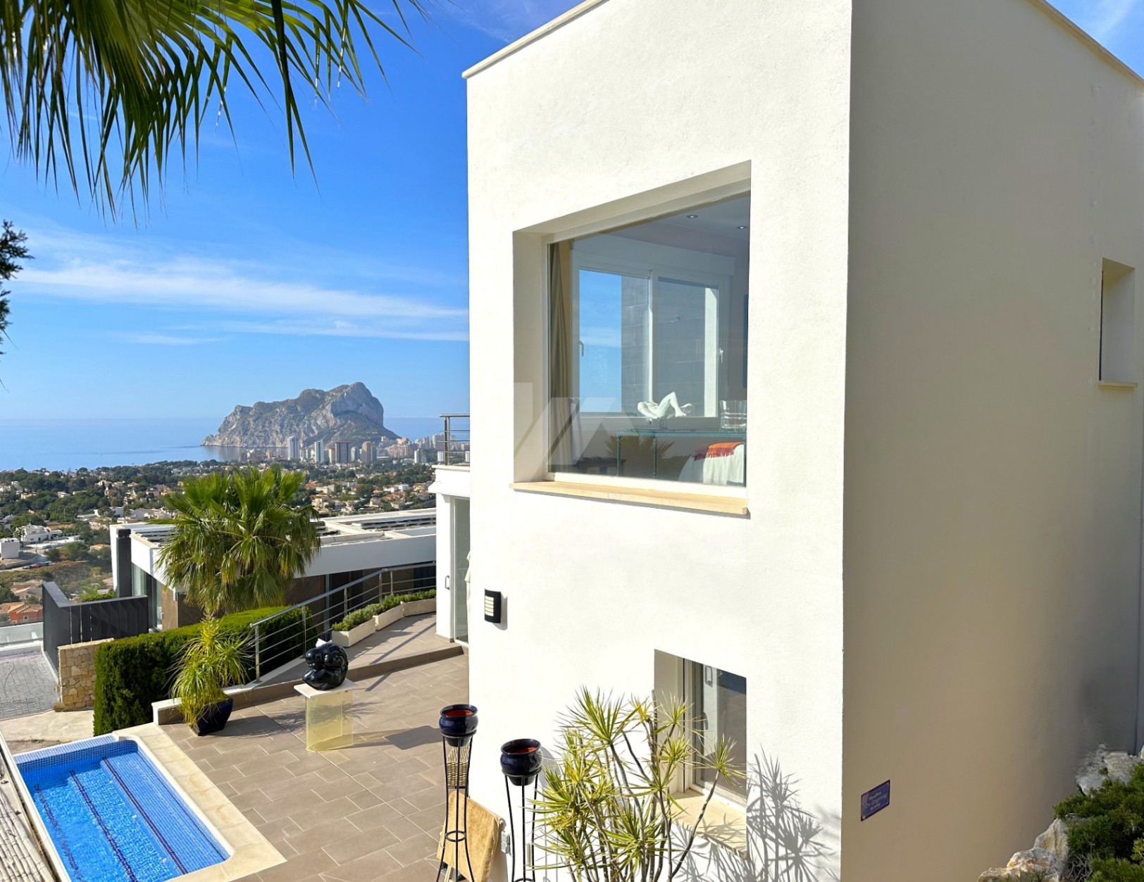 Luxury villa with panoramic views in Calpe, Costa Blanca.
