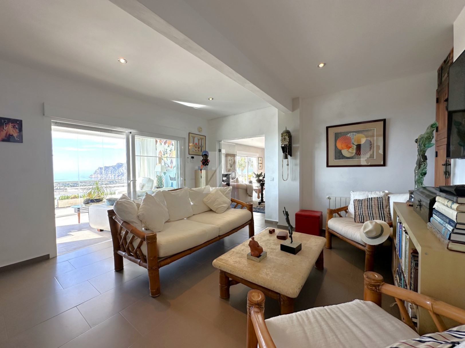 Luxury villa with panoramic views in Calpe, Costa Blanca.
