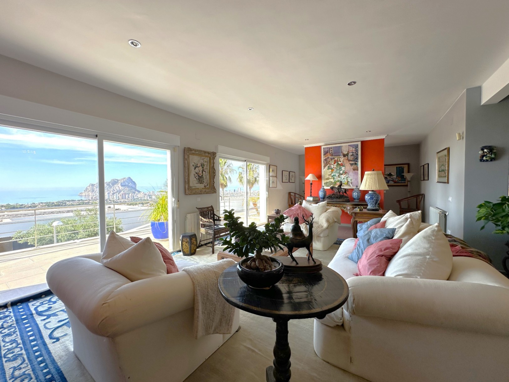 Luxury villa with panoramic views in Calpe, Costa Blanca.