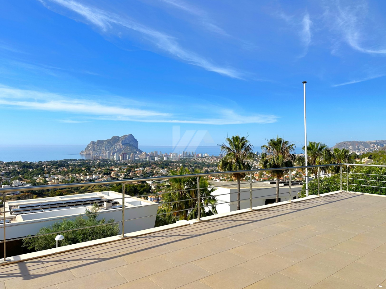 Luxury villa with panoramic views in Calpe, Costa Blanca.