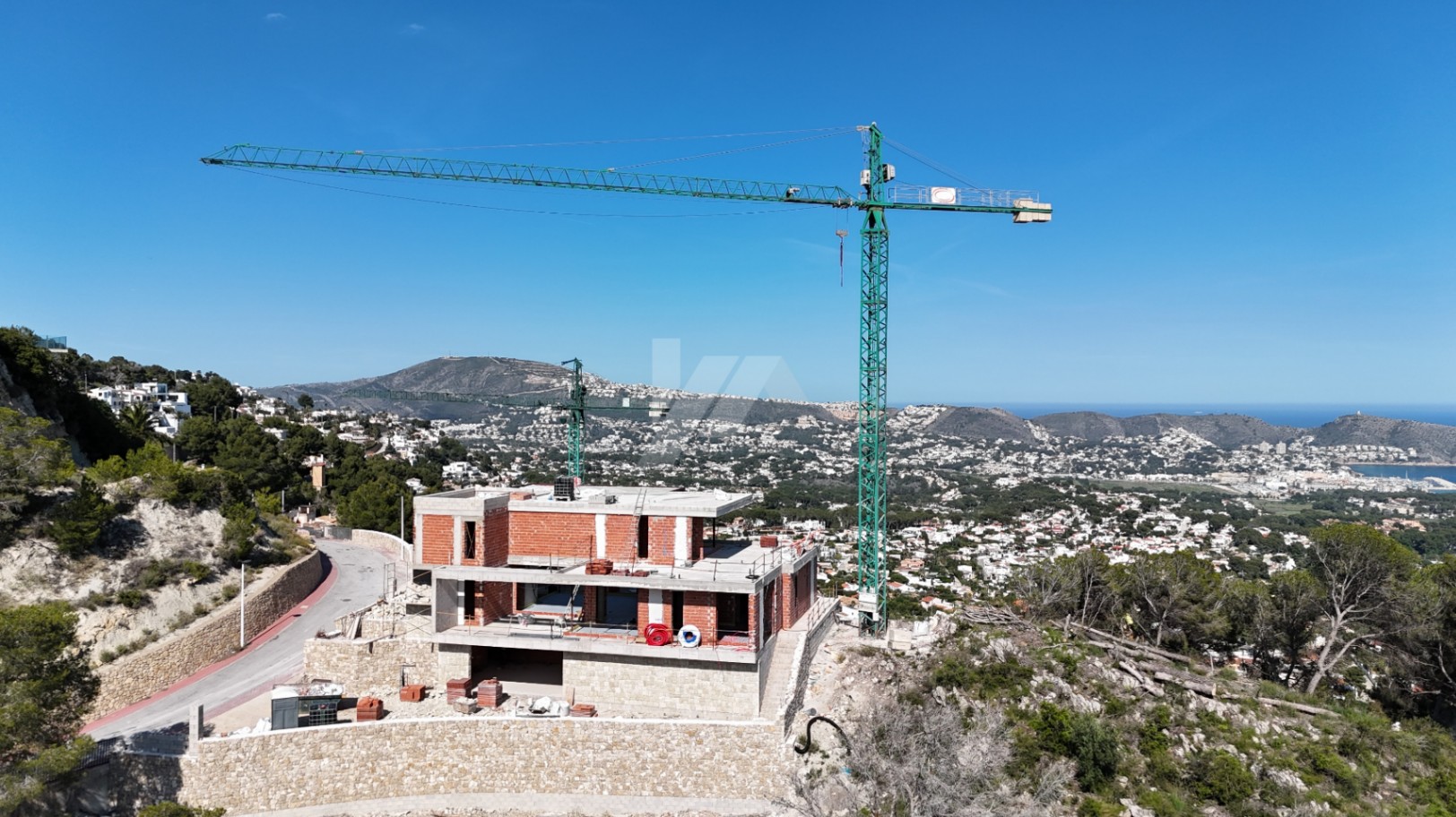 Luxury villa with sea views for sale in Moraira, Costa Blanca.