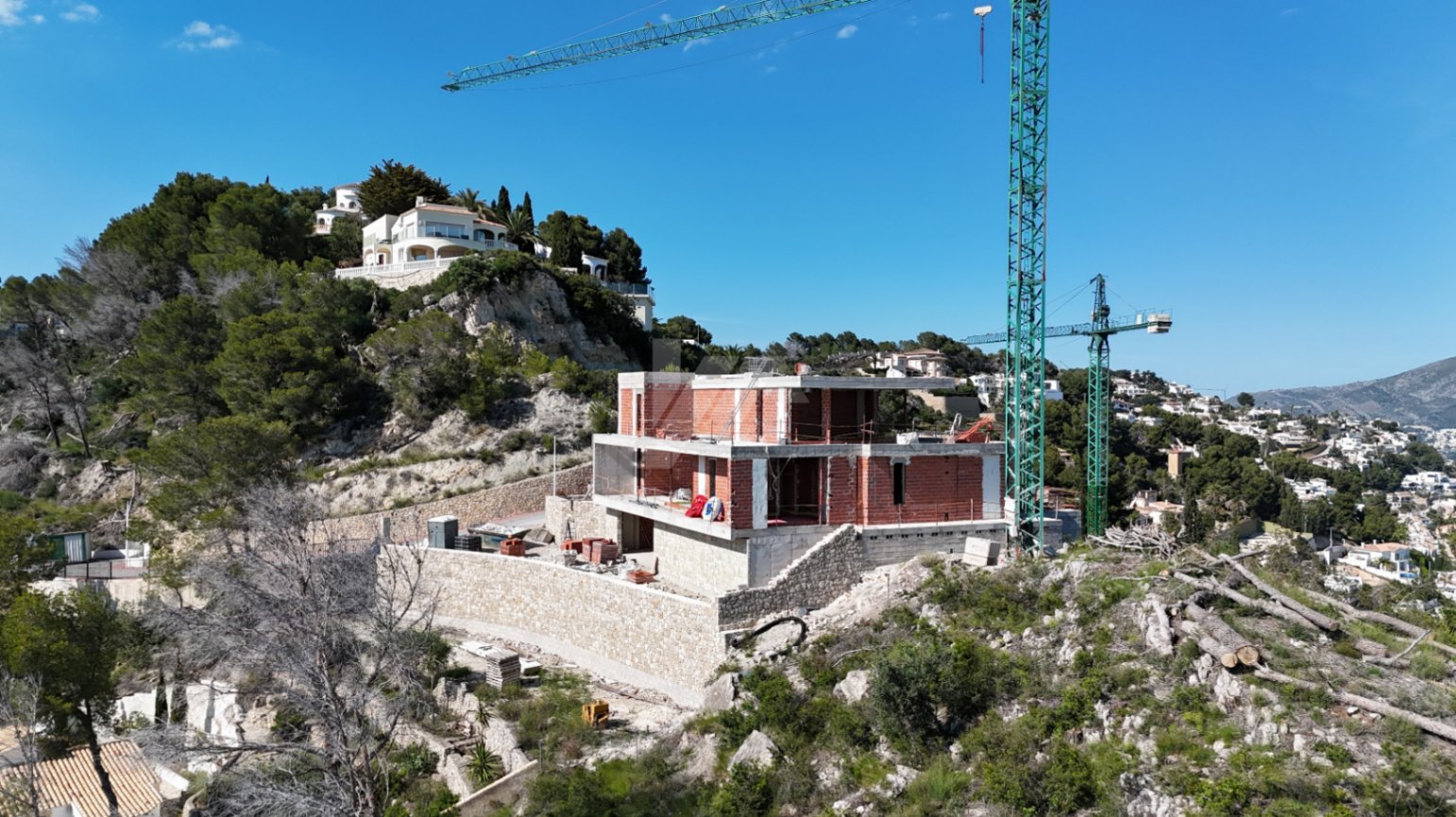 Luxury villa with sea views for sale in Moraira, Costa Blanca.