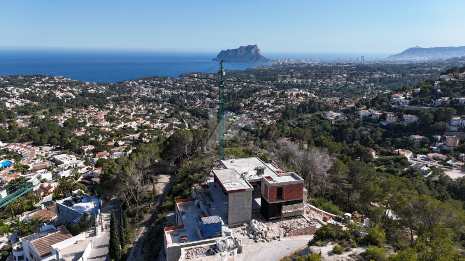 Luxury villa with sea views for sale in Moraira, Costa Blanca.