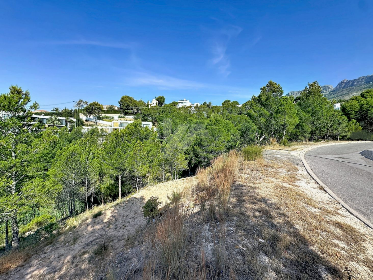 Plot for sale in Altea, Costa Blanca.