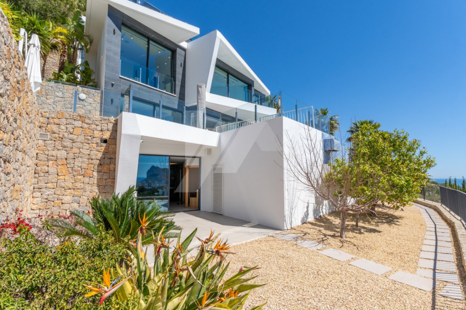 Luxury villa with panoramic sea views for sale in Benissa, Costa Blanca.
