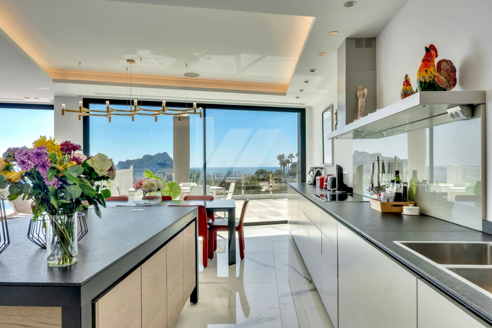 Luxury villa with panoramic sea views for sale in Benissa, Costa Blanca.