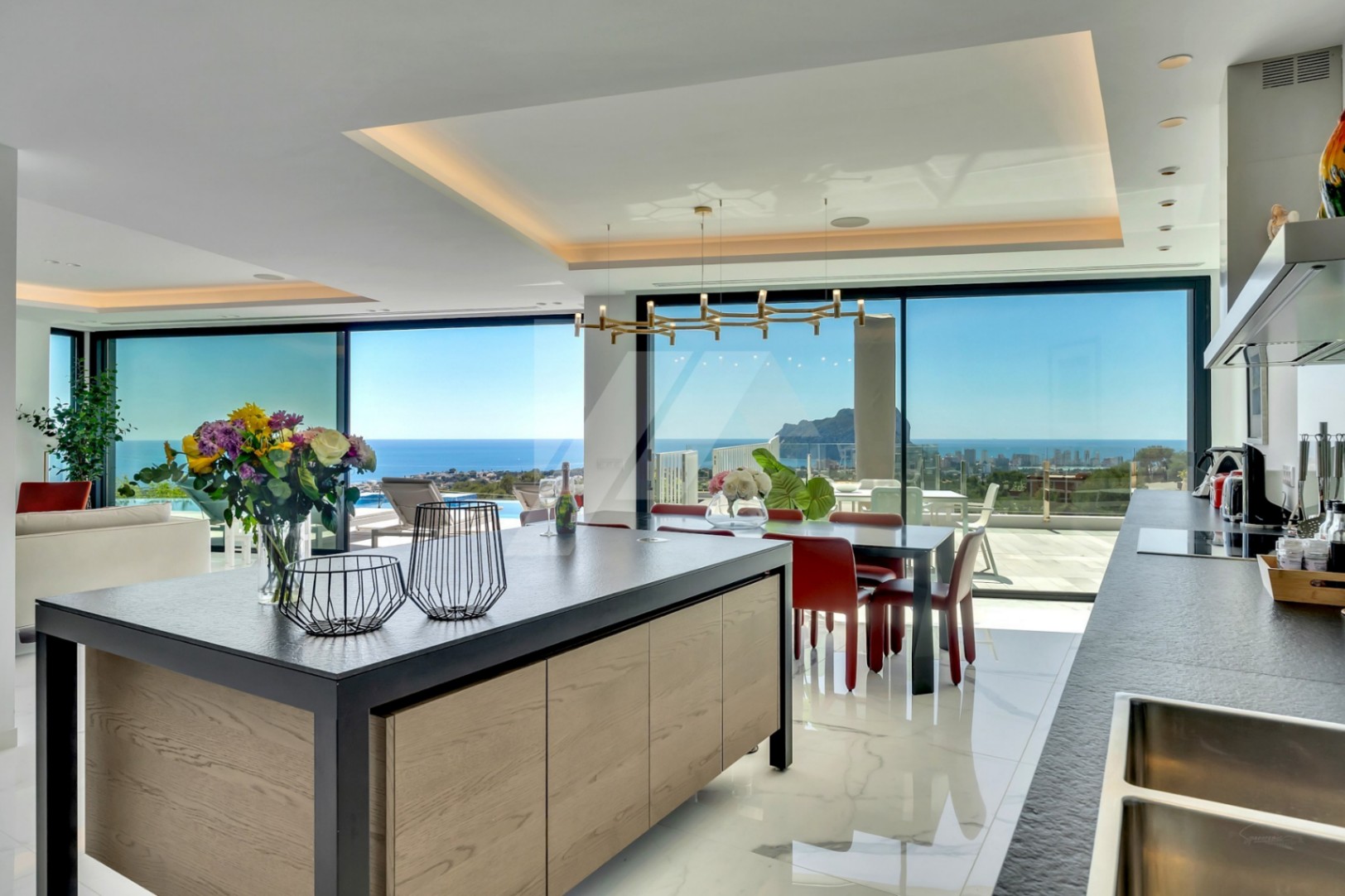 Luxury villa with panoramic sea views for sale in Benissa, Costa Blanca.