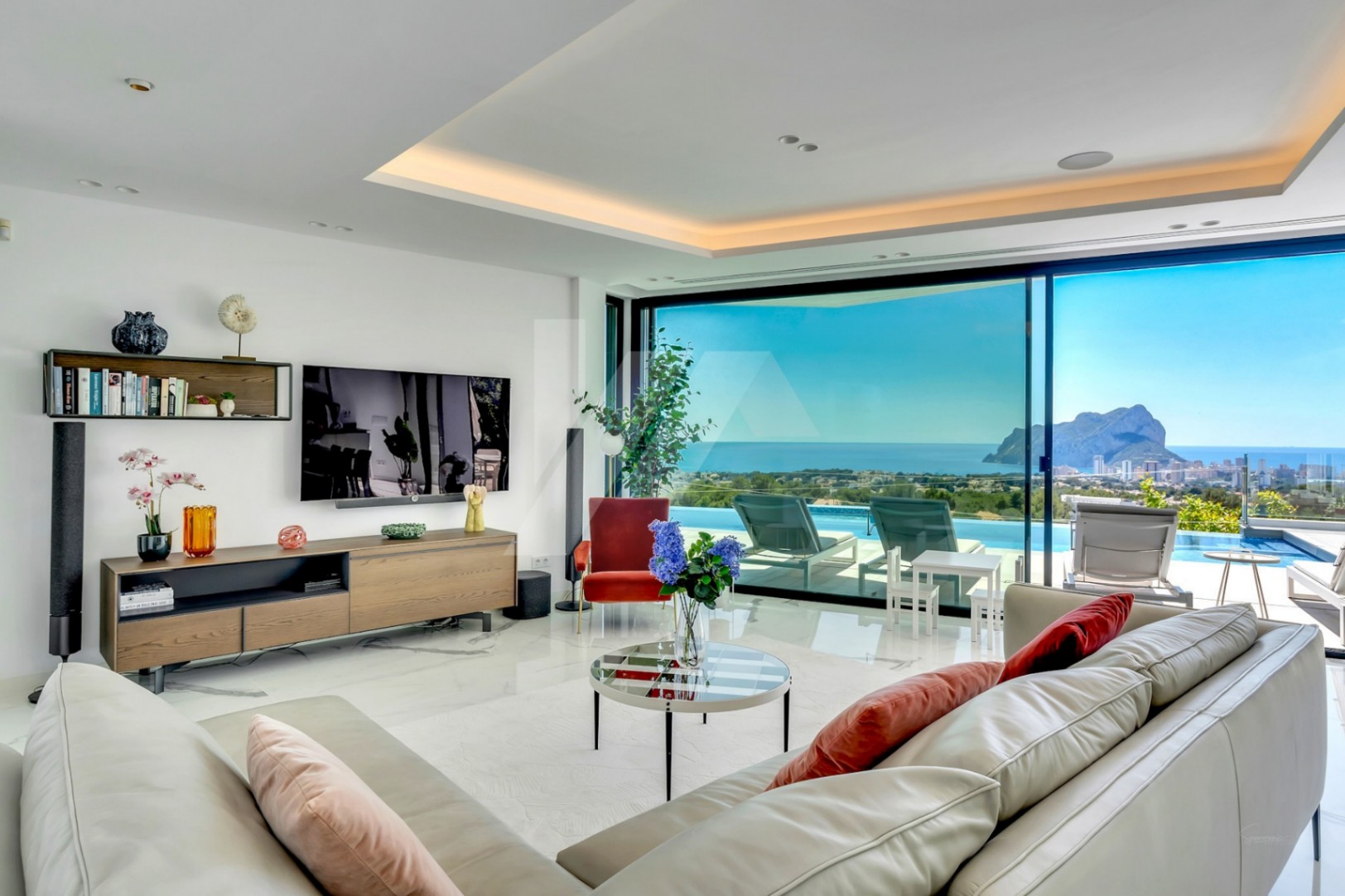 Luxury villa with panoramic sea views for sale in Benissa, Costa Blanca.