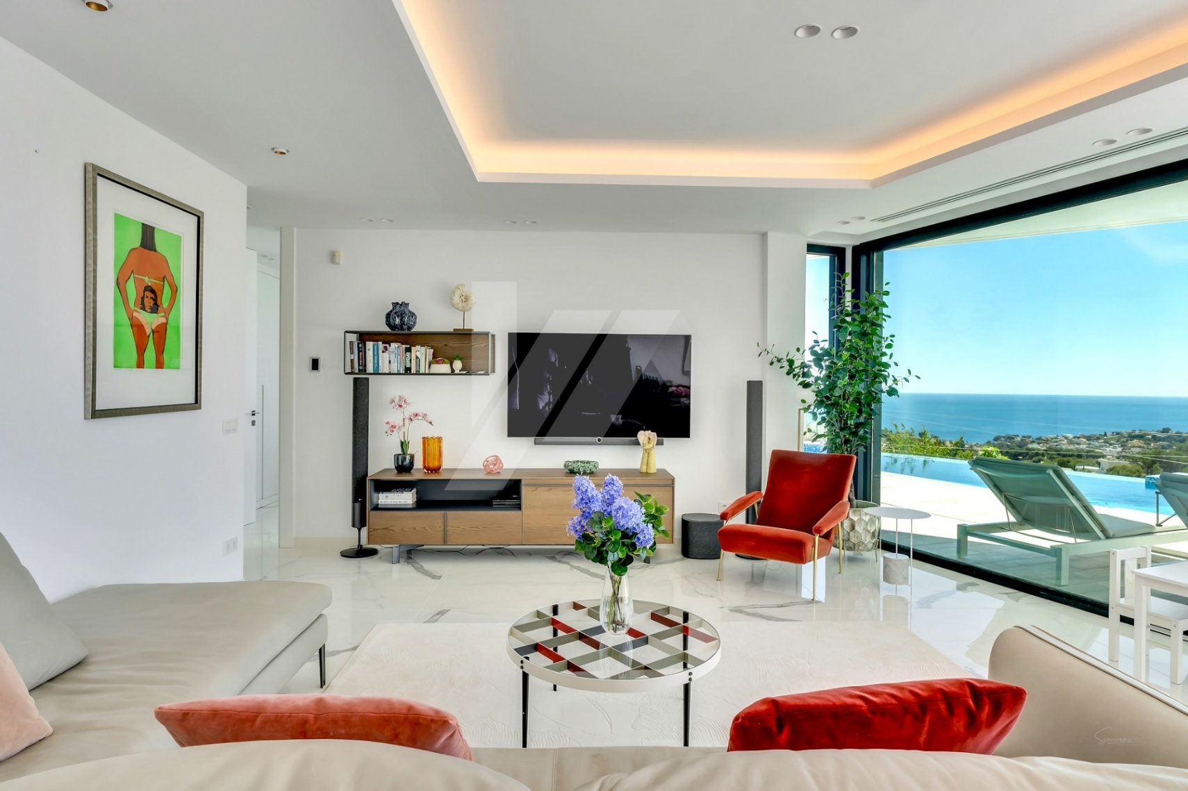 Luxury villa with panoramic sea views for sale in Benissa, Costa Blanca.