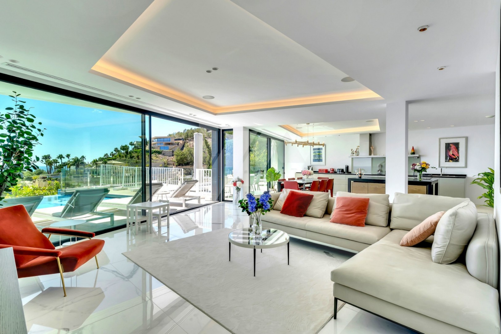 Luxury villa with panoramic sea views for sale in Benissa, Costa Blanca.