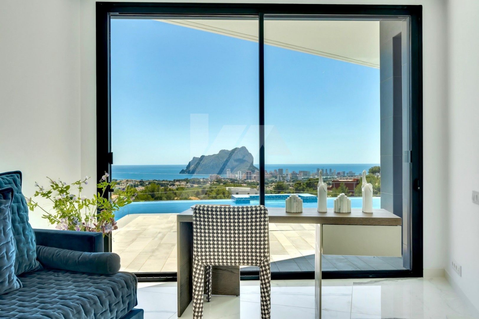 Luxury villa with panoramic sea views for sale in Benissa, Costa Blanca.