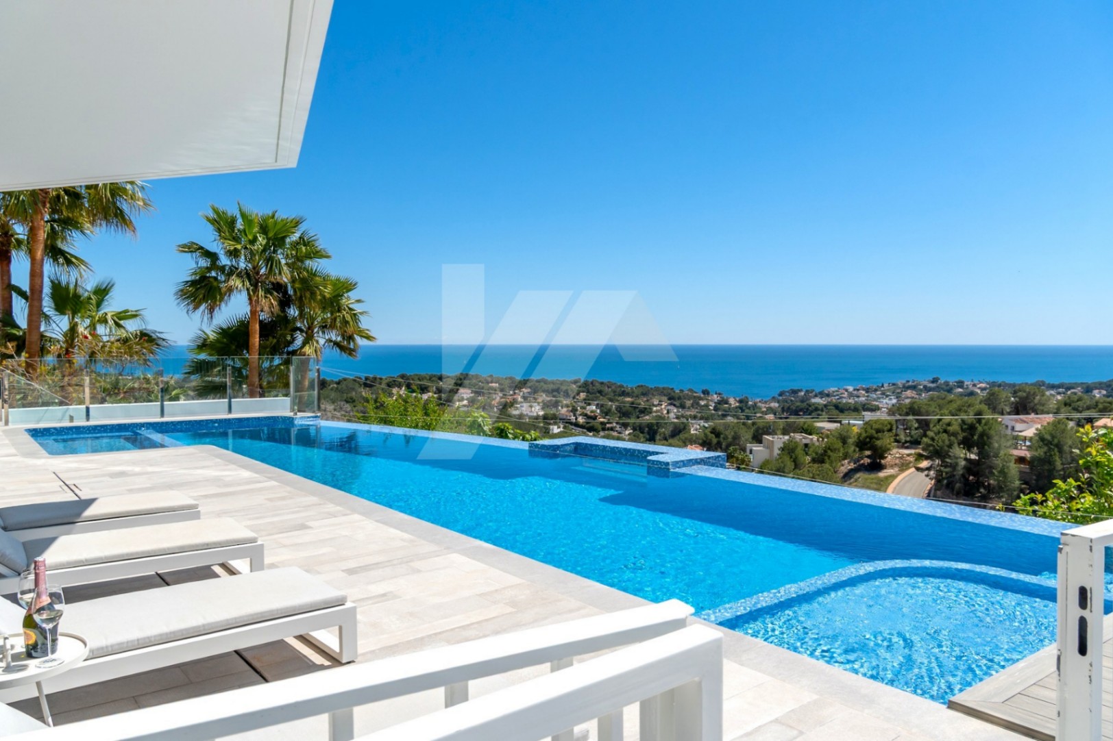 Luxury villa with panoramic sea views for sale in Benissa, Costa Blanca.