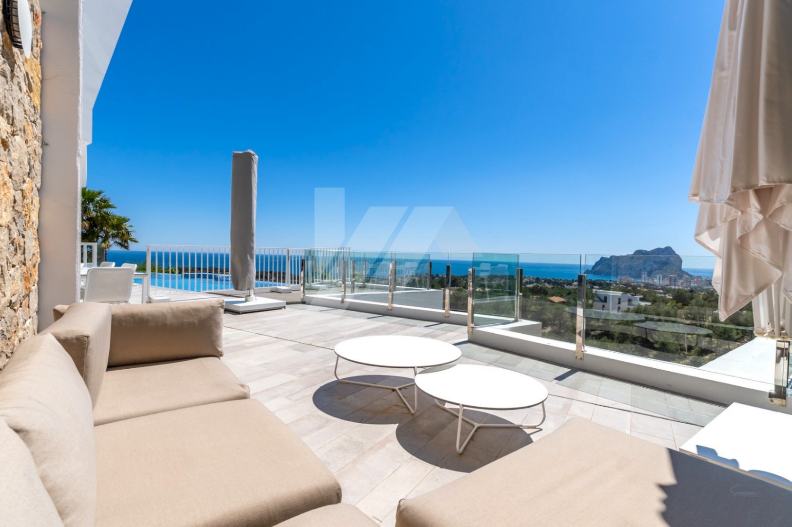 Luxury villa with panoramic sea views for sale in Benissa, Costa Blanca.