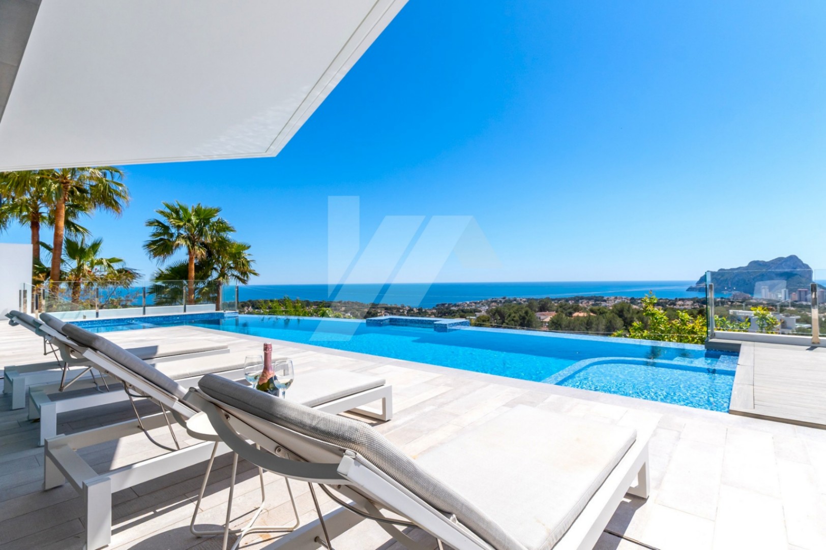 Luxury villa with panoramic sea views for sale in Benissa, Costa Blanca.