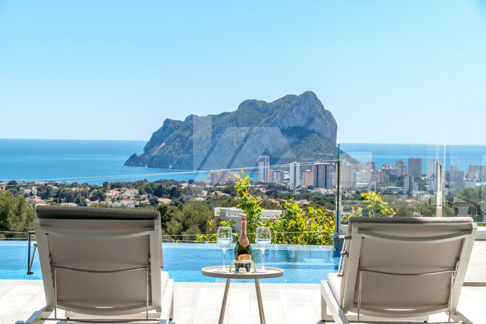 Luxury villa with panoramic sea views for sale in Benissa, Costa Blanca.