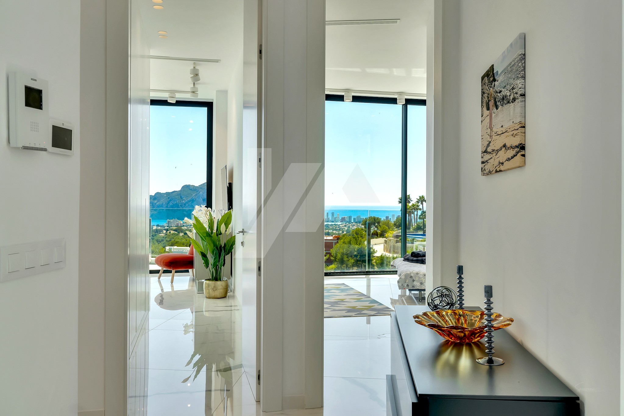 Luxury villa with panoramic sea views for sale in Benissa, Costa Blanca.