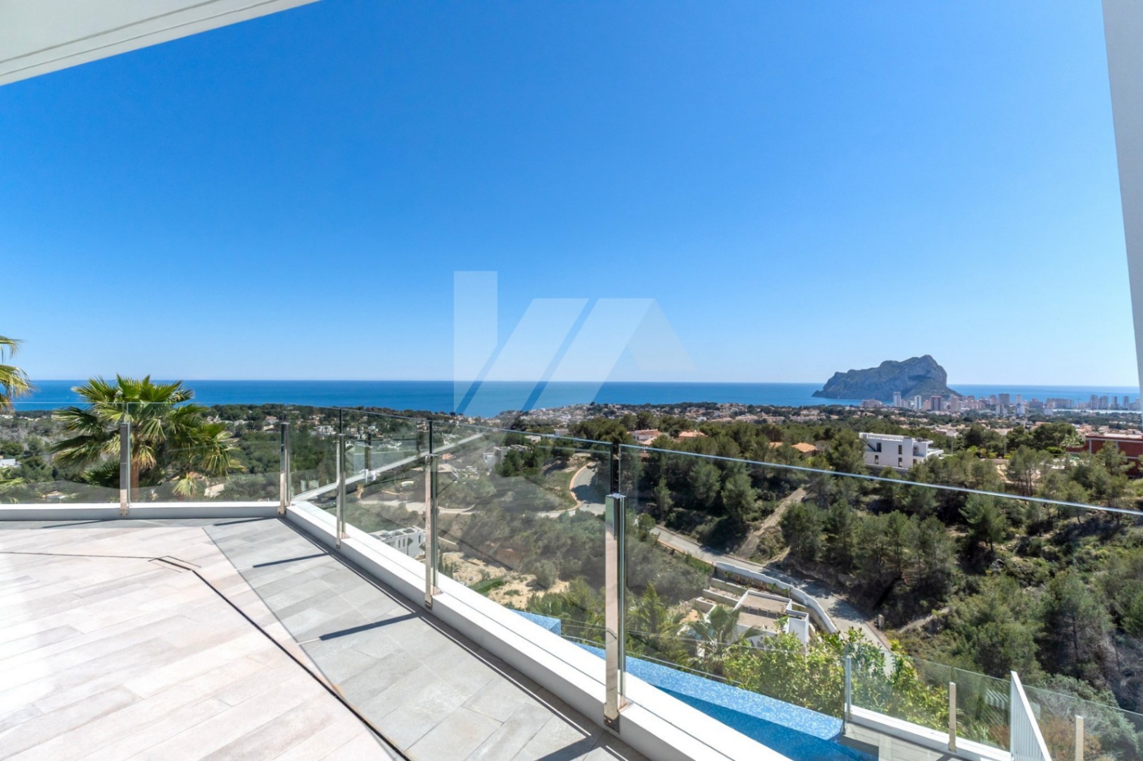 Luxury villa with panoramic sea views for sale in Benissa, Costa Blanca.