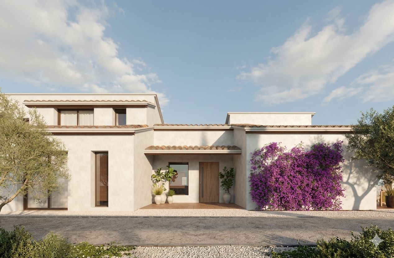 Exclusive Mediterranean villa with a large plot near Moraira, Costa Blanca.