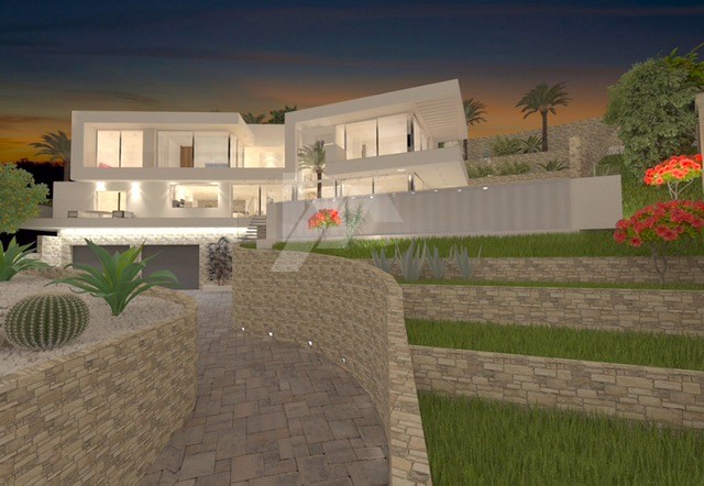 Plot for sale in the Portet Valley, Moraira, Costa Blanca.