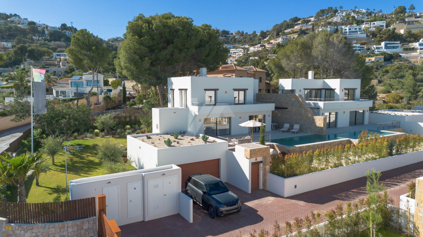 Luxury Villa with Sea Views for Sale in Moraira, Costa Blanca.