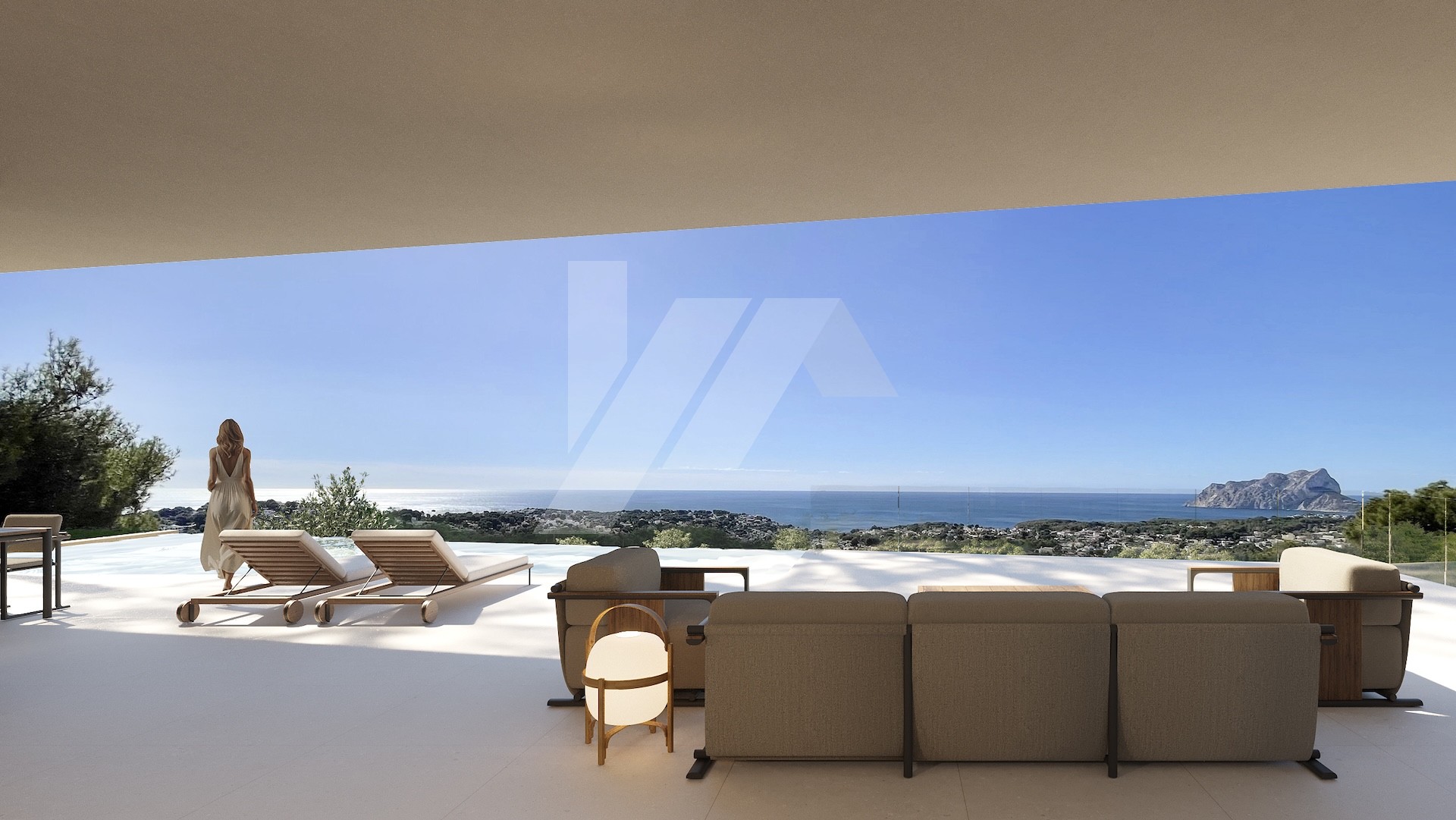Luxury villa with sea views for sale in Benissa, Costa Blanca.