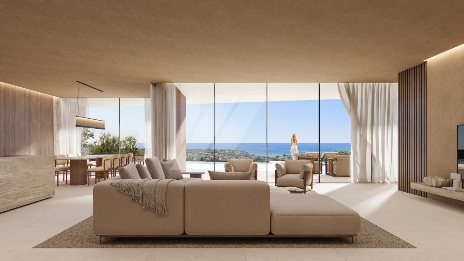 Luxury villa with sea views for sale in Benissa, Costa Blanca.