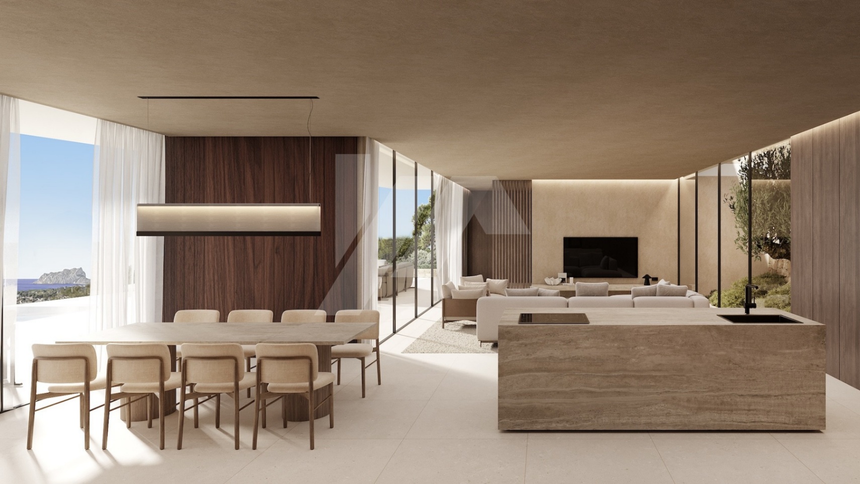 Luxury villa with sea views for sale in Benissa, Costa Blanca.