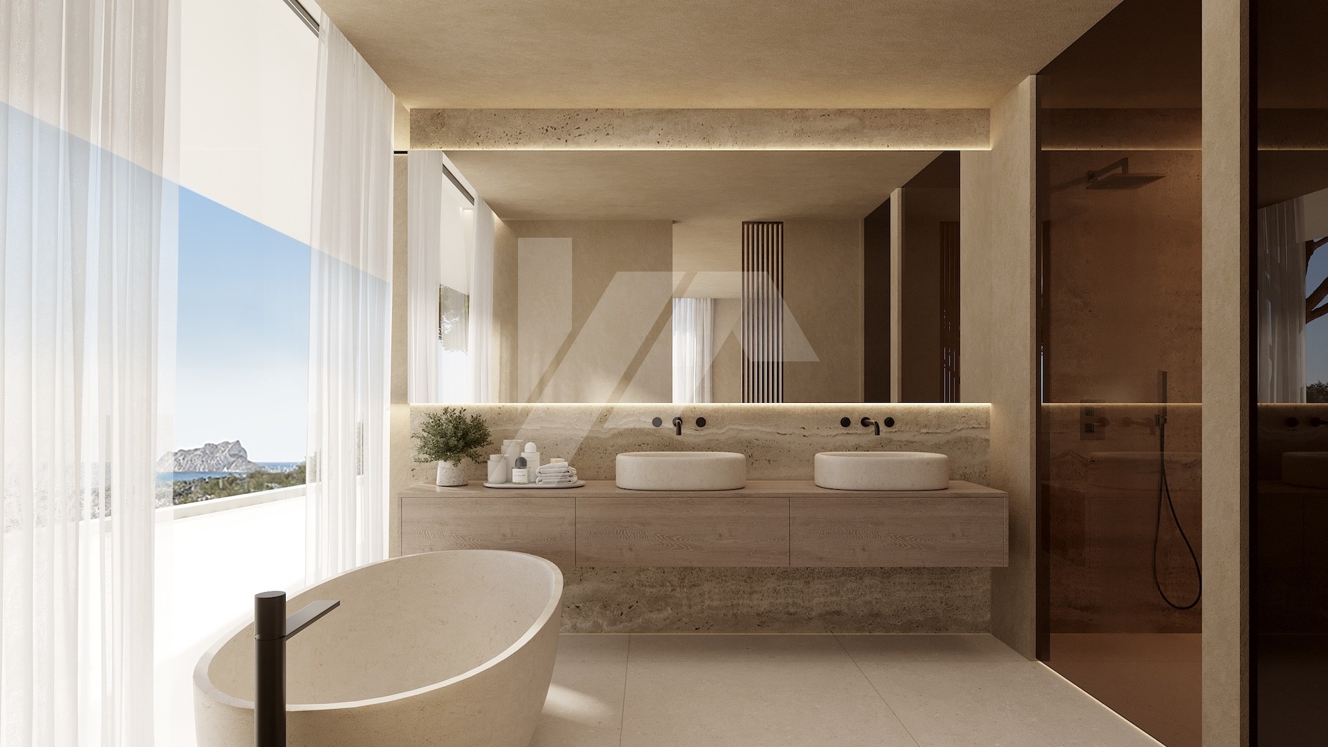 Luxury villa with sea views for sale in Benissa, Costa Blanca.