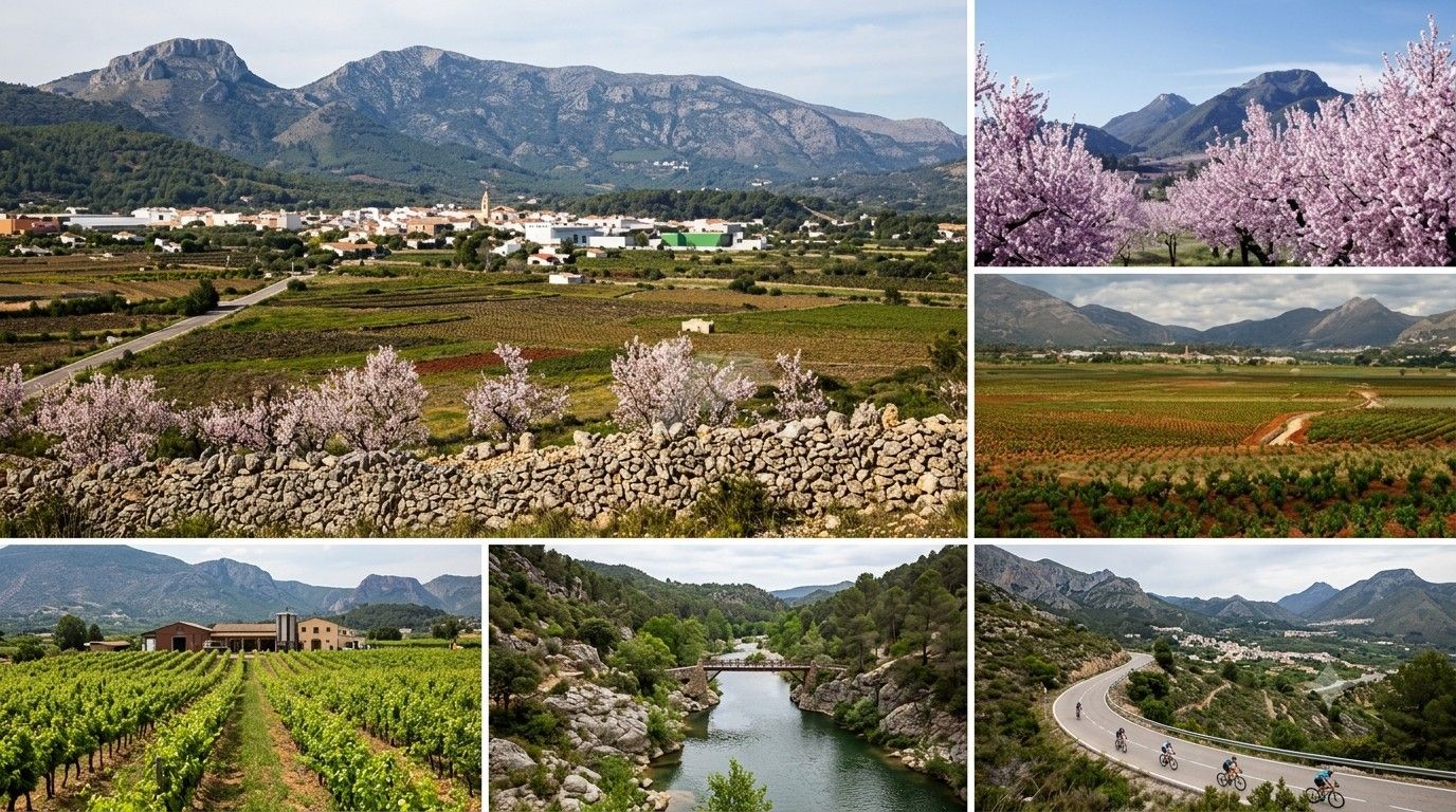 Plots for sale in Jalón, Costa Blanca.