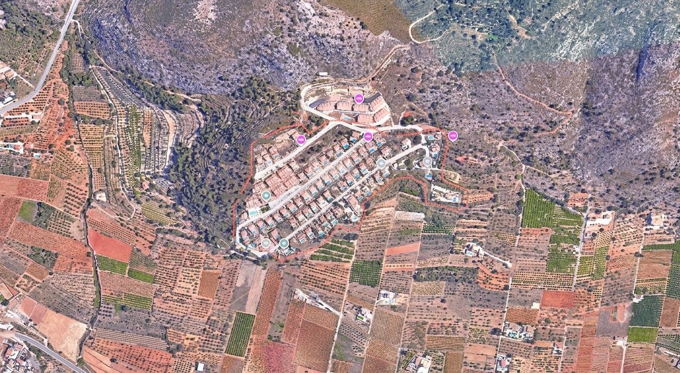 Plots for sale in Jalón, Costa Blanca.