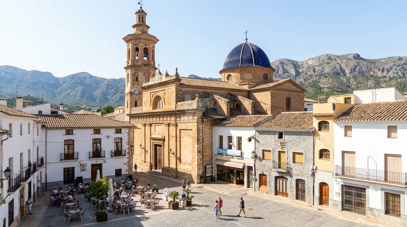 Plots for sale in Jalón, Costa Blanca.