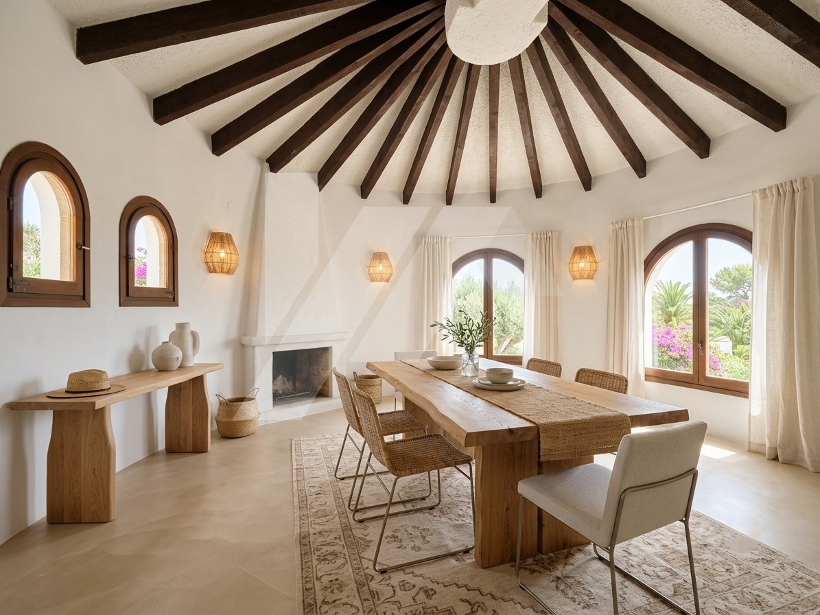 Villa con vistas al mar en venta en Benissa Costa, Costa Blanca.