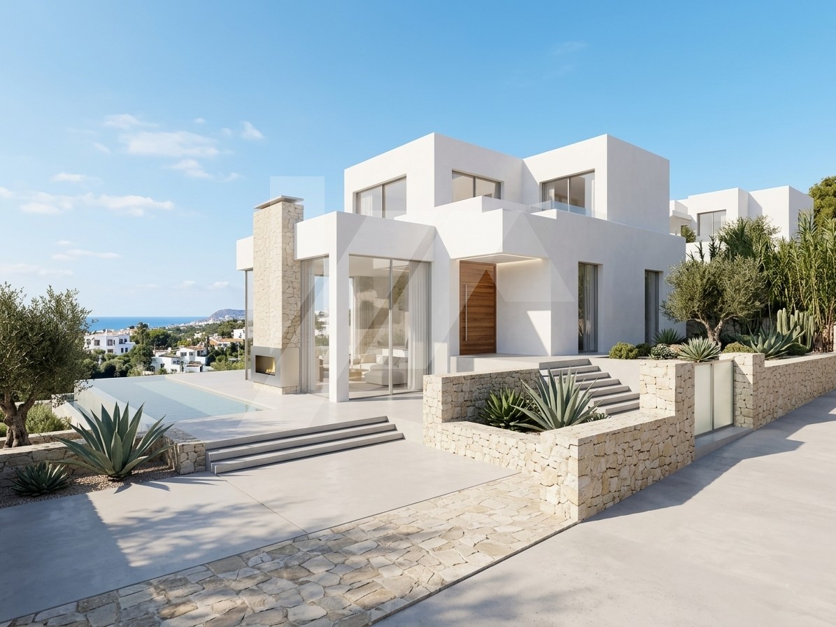Villa con vistas al mar en venta en Benissa Costa, Costa Blanca.