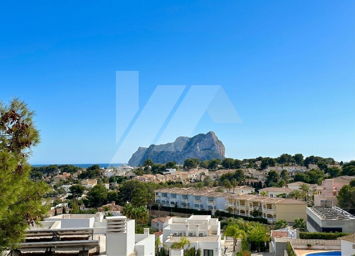 Villa en venta en Benissa con vistas al mar, Costa Blanca.