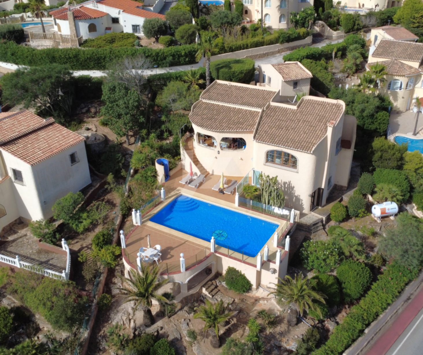 Propriété avec vue sur mer à vendre à Benitachell, Cumbre del Sol.