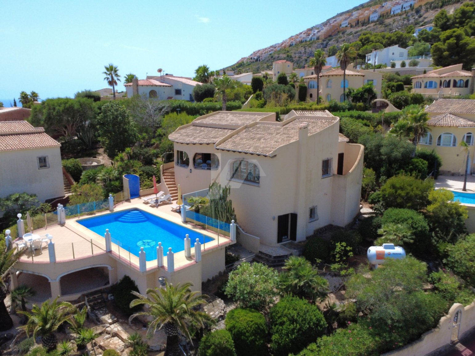 Propriété avec vue sur mer à vendre à Benitachell, Cumbre del Sol.