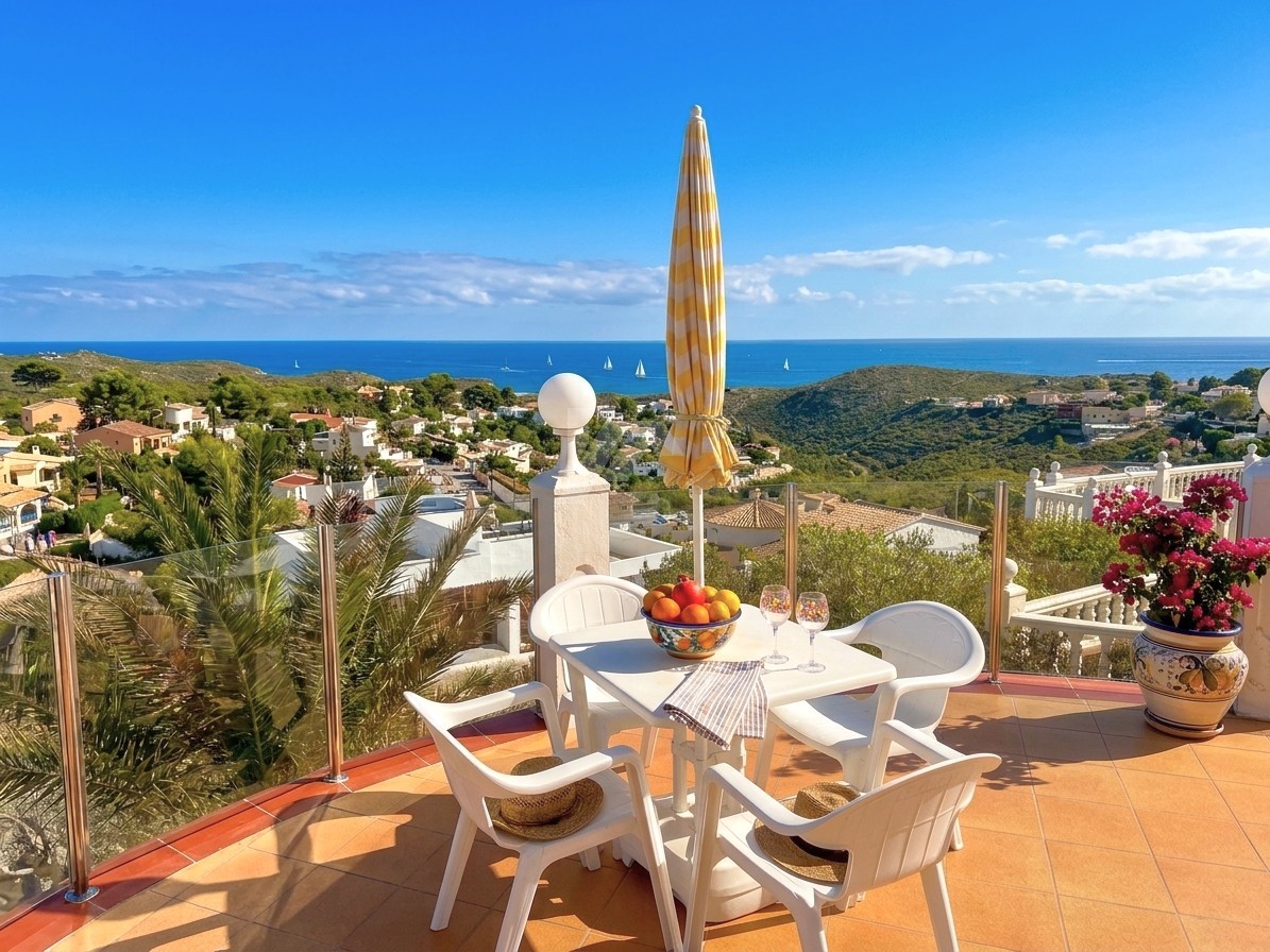 Propriété avec vue sur mer à vendre à Benitachell, Cumbre del Sol.