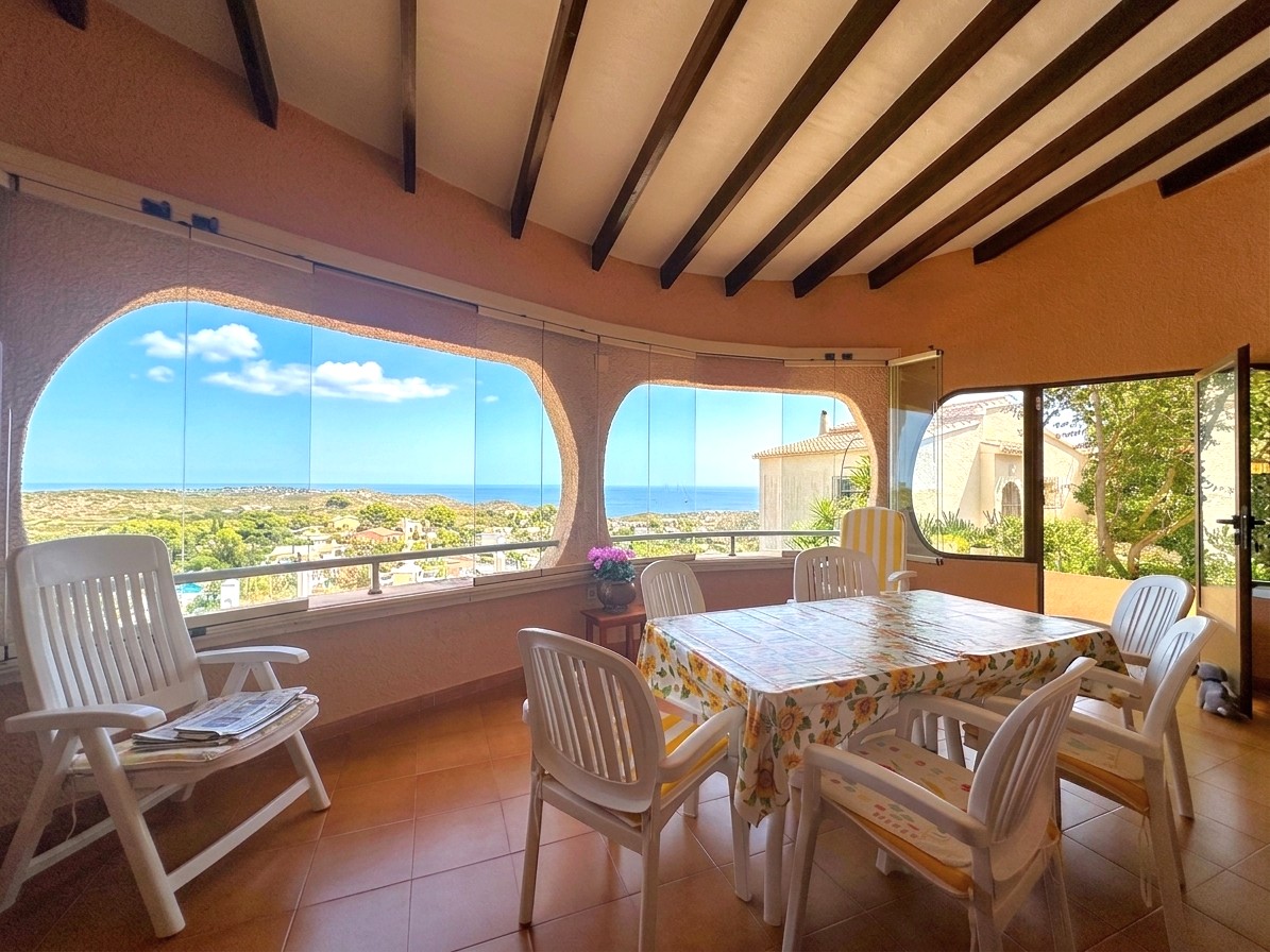 Propriété avec vue sur mer à vendre à Benitachell, Cumbre del Sol.