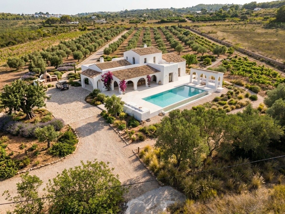 Parcelle à vendre à Teulada de 13 000 m² près de Moraira, Costa Blanca.