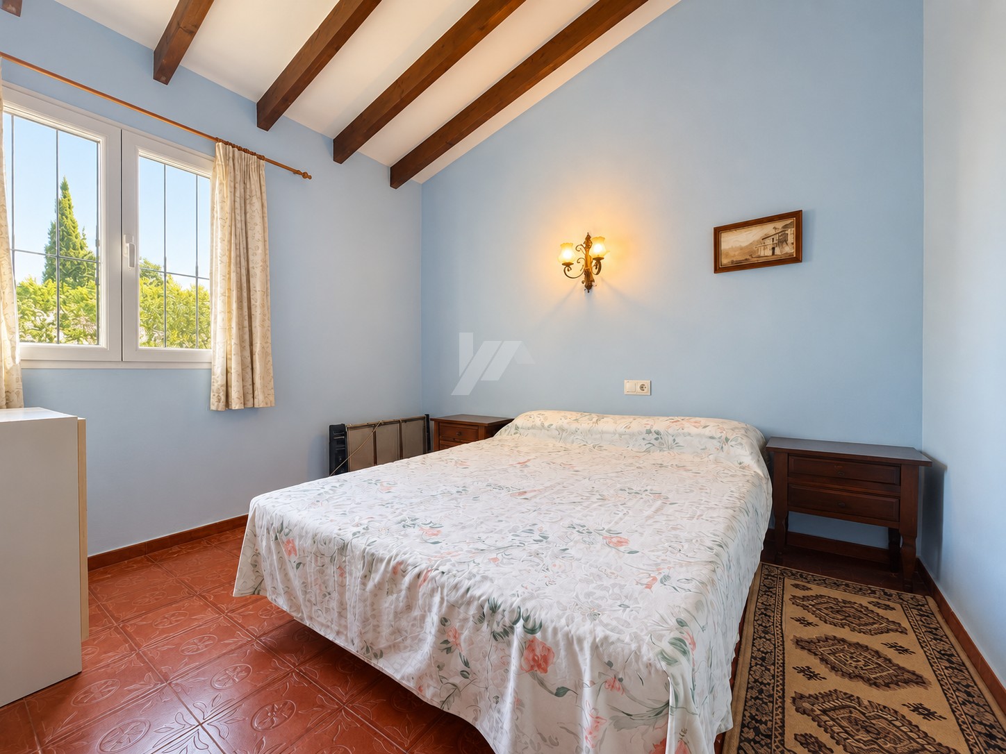 Villa zu verkaufen in Moraira mit privatpool und ebener Fläche.