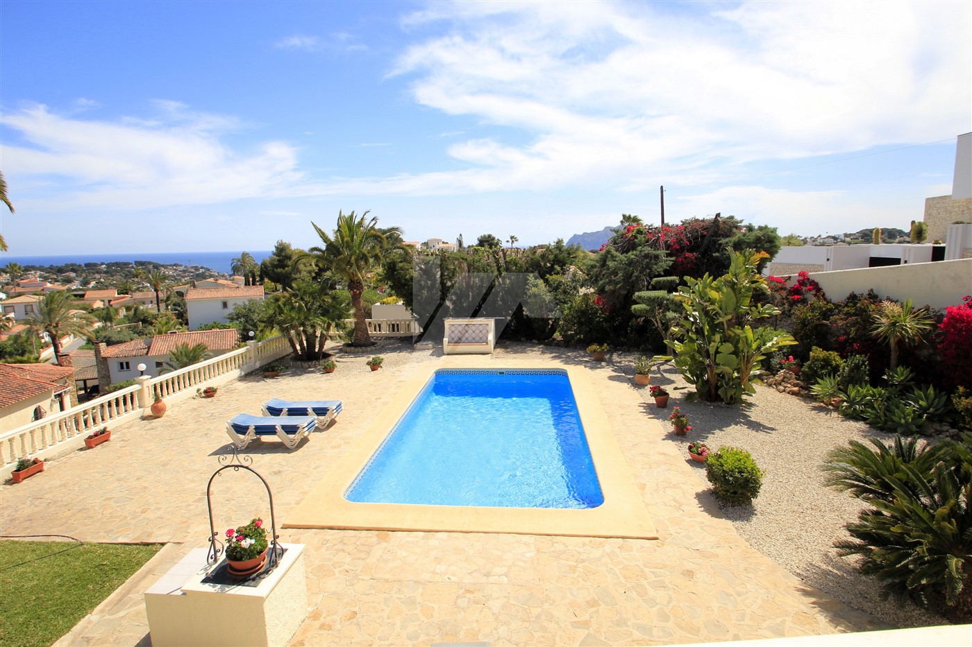 Exclusive villa with sea views in Benissa, Costa Blanca.