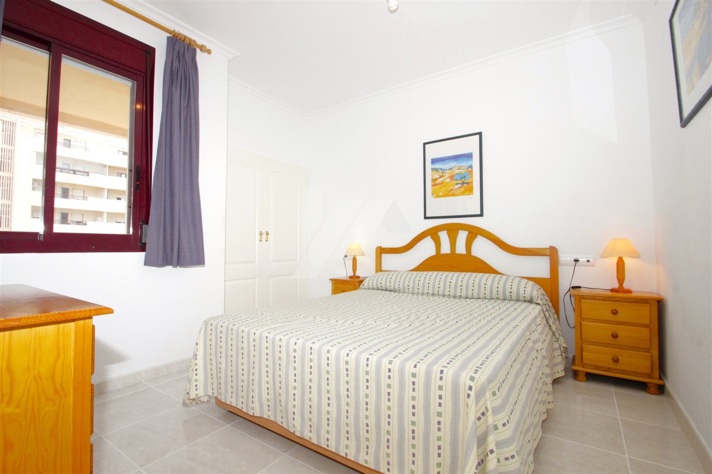 Flat with sea views in first line of Calpe, Costa Blanca.