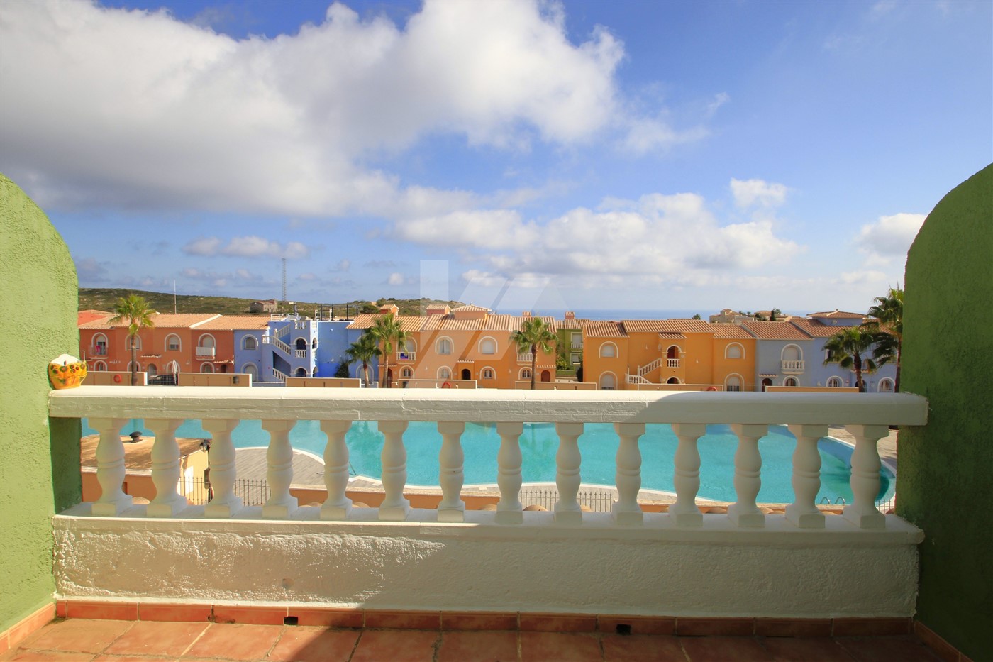 Apartment with sea views in Pueblo de la Paz, Benitachell.Costa Blanca.