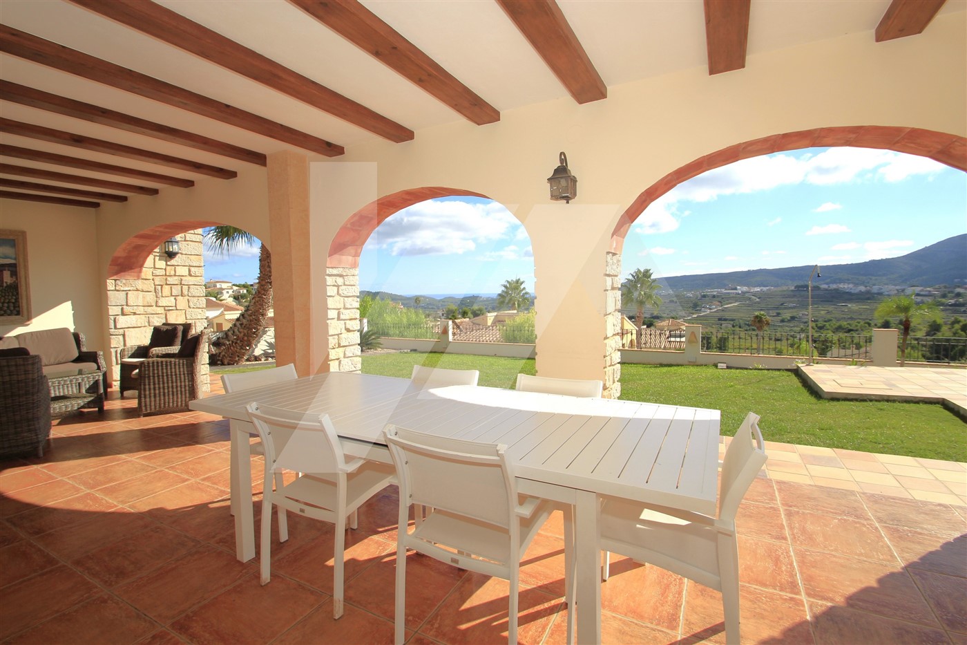 Chalet con vistas al mar en los Molinos, Benitachell, Costa Blanca.