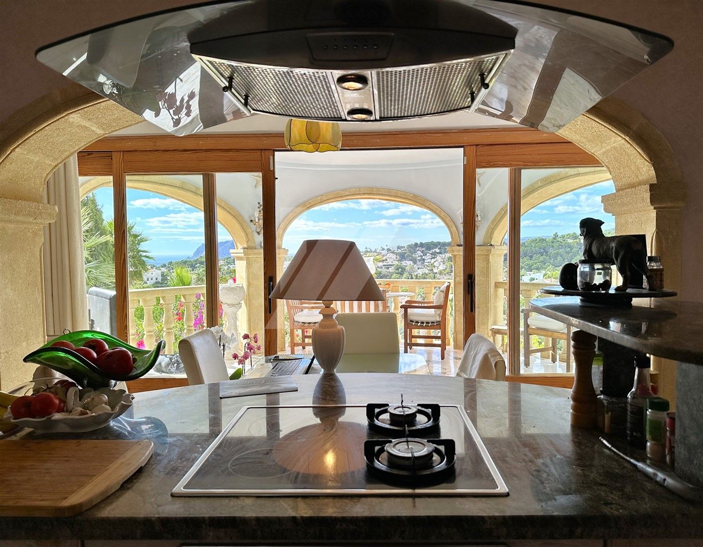 Villa with sea views in Montemar, Benissa, Costa Blanca.