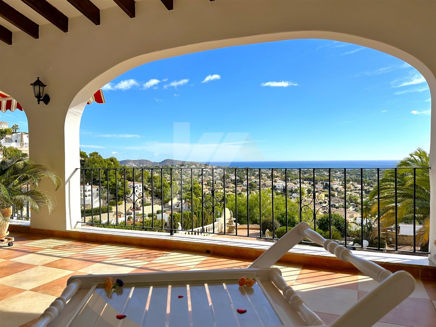 Villa with sea views in Benissa, Costa Blanca.