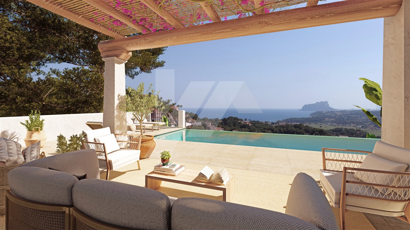 Villa for sale in Paichi, Moraira, Costa Blanca.